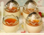 egg cup pudding bottle