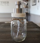 Mason Jar Soap Dispenser