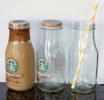 440ml Starbucks glass bottle
